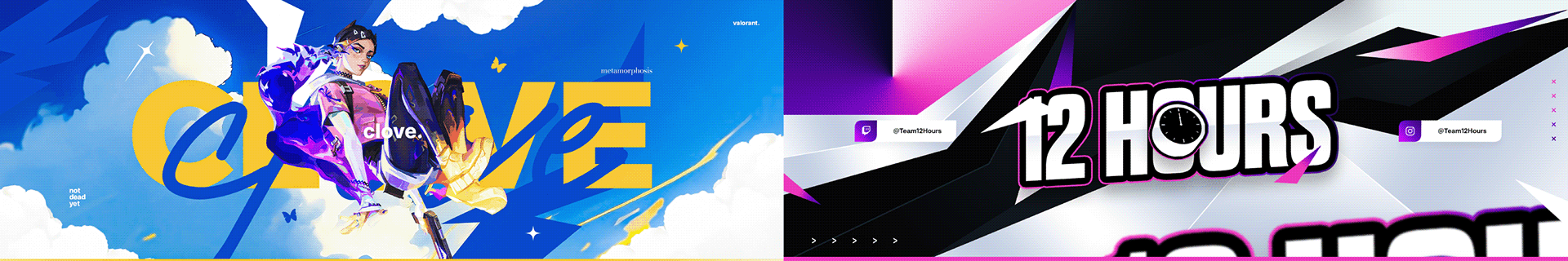 Selected banner designs